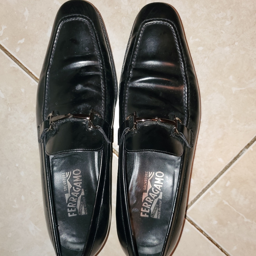Ferragamo dress shoes- great shape!